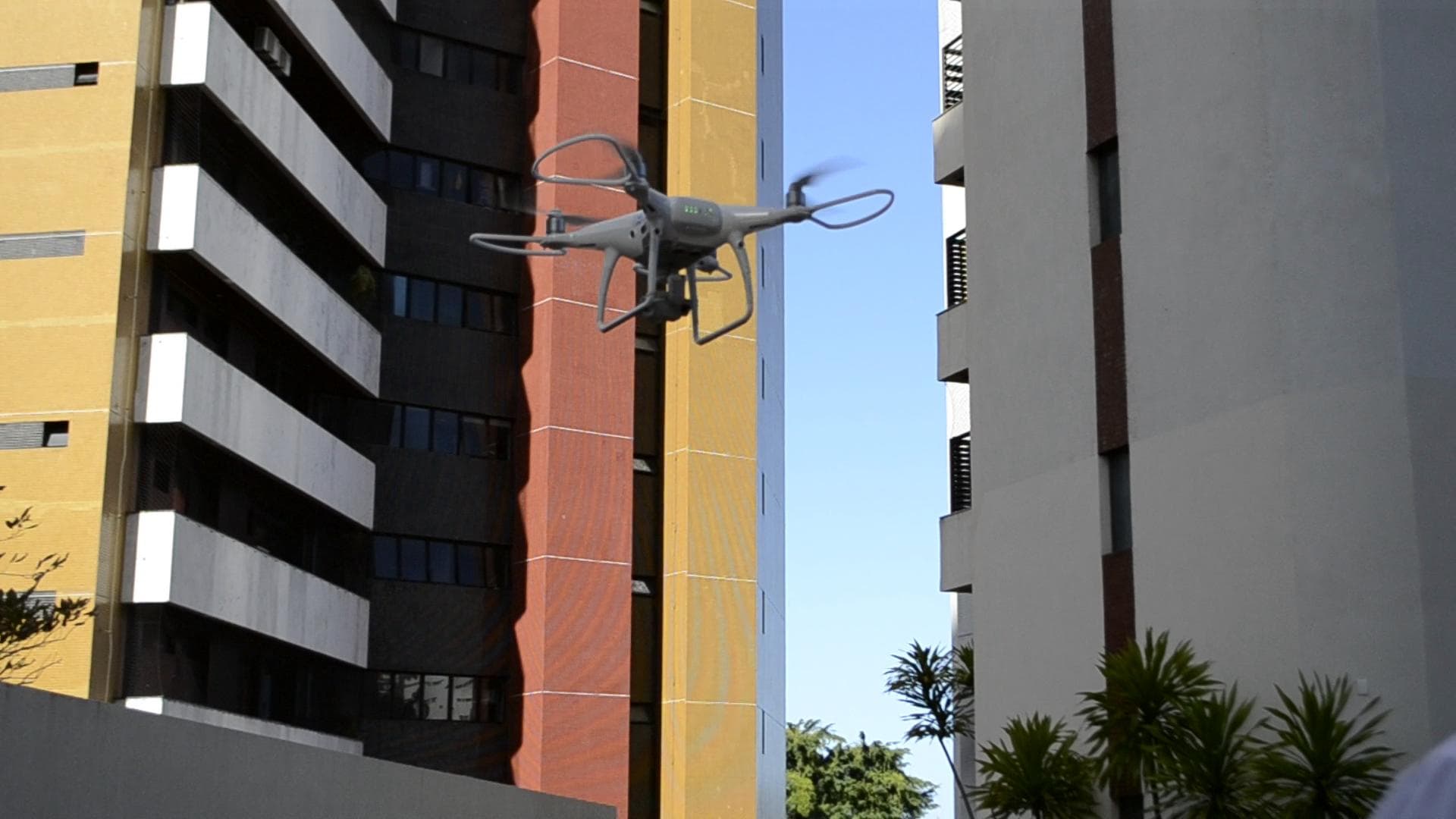 Inspeção de Fachadas com Drone